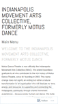 Mobile Screenshot of motusdance.com